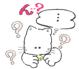 shironeko no kurochan sticker #8887287