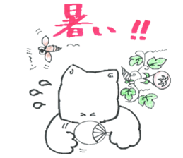 shironeko no kurochan sticker #8887289