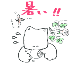 shironeko no kurochan sticker #8887289