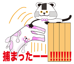 Plastic shopping bag rabbit -3 sticker #8887713