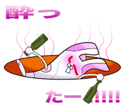 Plastic shopping bag rabbit -3 sticker #8887733