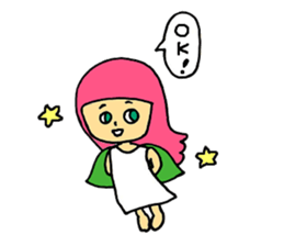 I'm a pink fairy sticker #8887827