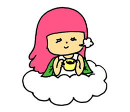 I'm a pink fairy sticker #8887831