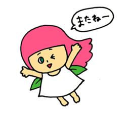 I'm a pink fairy sticker #8887835