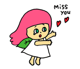 I'm a pink fairy sticker #8887838