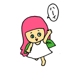 I'm a pink fairy sticker #8887840