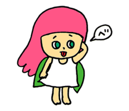 I'm a pink fairy sticker #8887848