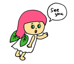 I'm a pink fairy sticker #8887855