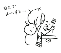 BOROBORO Mama's Sticker sticker #8887863