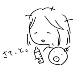 BOROBORO Mama's Sticker sticker #8887880