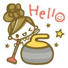 Chico's Curling Stickers