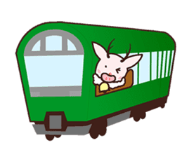 " Tonaboo " of Pukupuku Piglet sticker #8888458