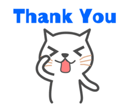 New Year of the cat-and-white bear sticker #8888582