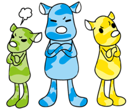 Camouflage brothers sticker #8888783