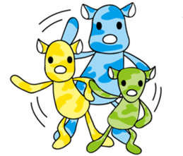 Camouflage brothers sticker #8888799