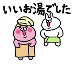 The winter love world of rabbit sticker #8888919