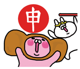 The winter love world of rabbit sticker #8888932