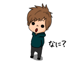 His feeling sticker #8889059