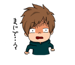 His feeling sticker #8889075