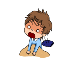 His feeling sticker #8889078