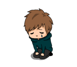 His feeling sticker #8889085