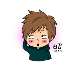 His feeling sticker #8889088