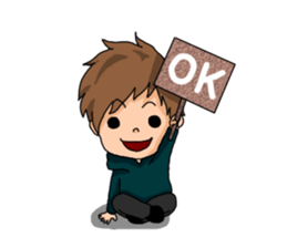 His feeling sticker #8889090