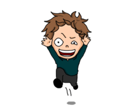 His feeling sticker #8889093