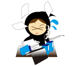 Cute Grim Reaper 2 sticker #8889115