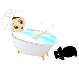 Cute Grim Reaper 2 sticker #8889130