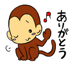 monkey's sticker sticker #8889311
