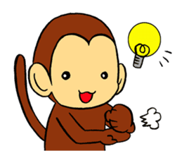 monkey's sticker sticker #8889314