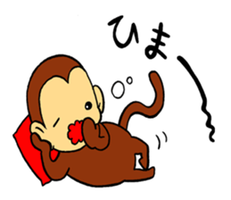 monkey's sticker sticker #8889315