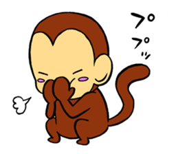 monkey's sticker sticker #8889323
