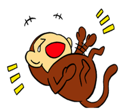 monkey's sticker sticker #8889324