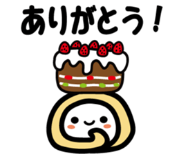 Nonoko and rolls sticker #8889485