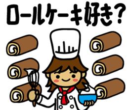 Nonoko and rolls sticker #8889512