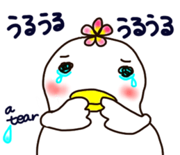 A yellow beak sticker #8889532