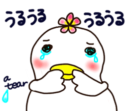 A yellow beak sticker #8889532