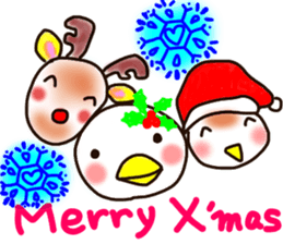 A yellow beak sticker #8889554