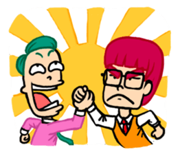 Dumber & Bumbler(EN) sticker #8889752