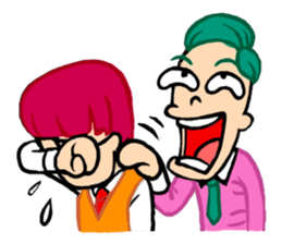 Dumber & Bumbler(EN) sticker #8889756