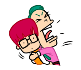 Dumber & Bumbler(EN) sticker #8889757