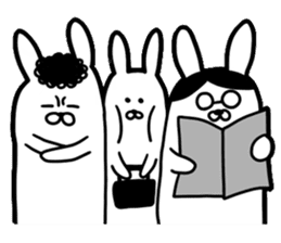 Fun life of the rabbit sticker #8890240