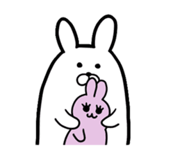 Fun life of the rabbit sticker #8890243