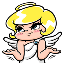 Naughty Angel - MalaKim sticker #8890324