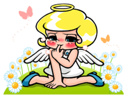 Naughty Angel - MalaKim sticker #8890337