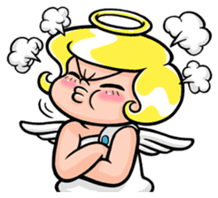 Naughty Angel - MalaKim sticker #8890342