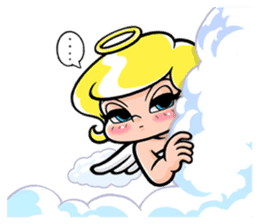 Naughty Angel - MalaKim sticker #8890347