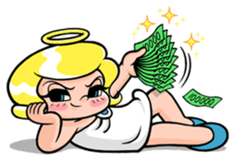 Naughty Angel - MalaKim sticker #8890354